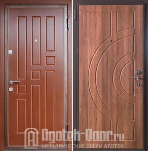 Входная дверь отделка МДФ с двух сторон
