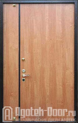 Металлическая тамбурная дверь с отделкой ламинат